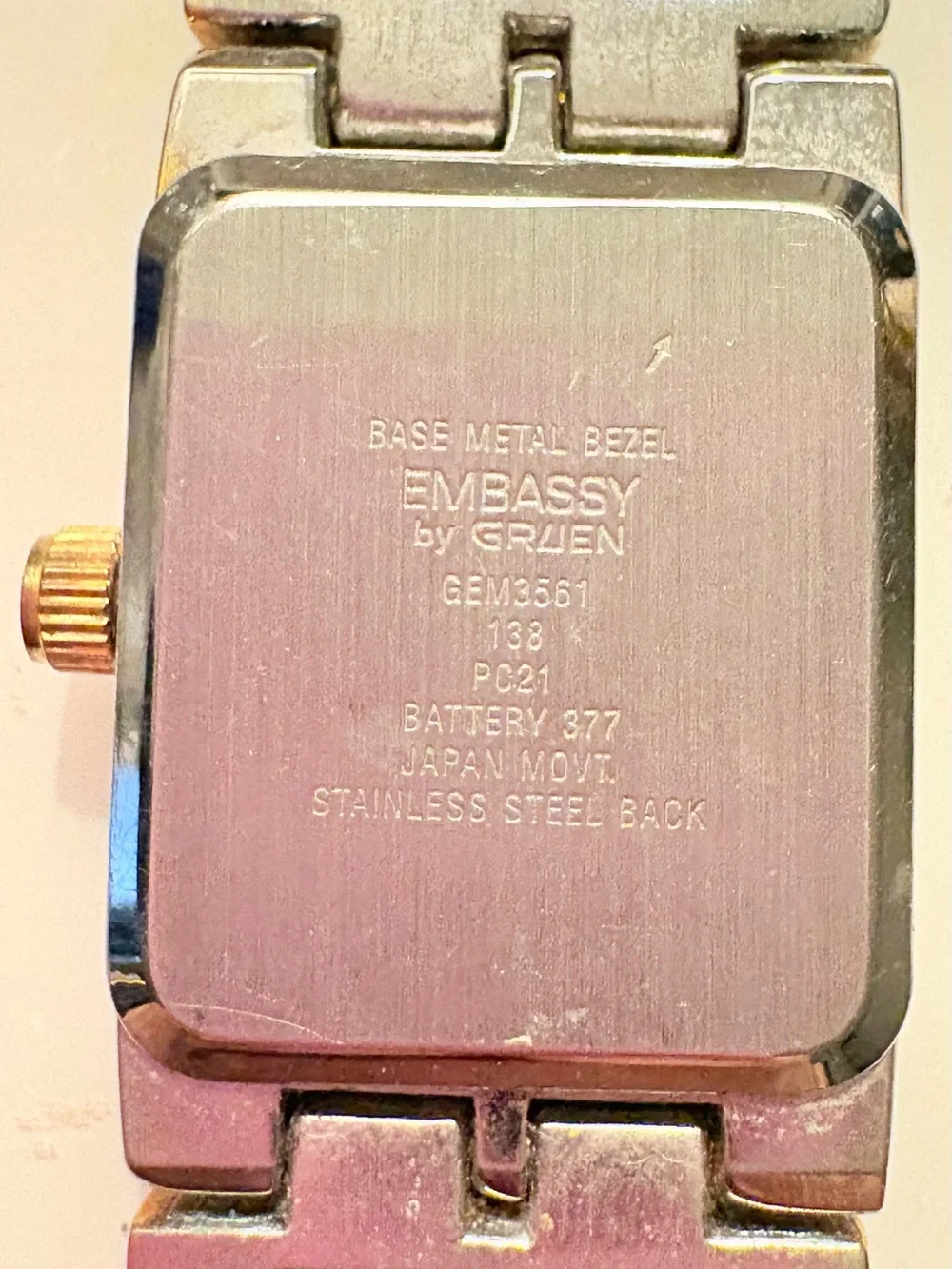 Gruen elegant embassy